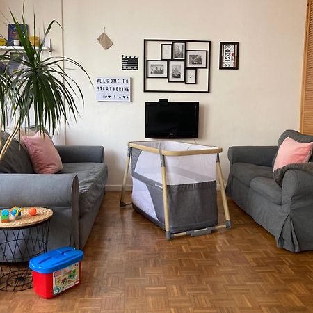 St Catherine - Sweet Home - Bxl - Studio Apartment With City View 브뤼셀 외부 사진
