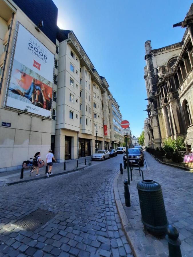 St Catherine - Sweet Home - Bxl - Studio Apartment With City View 브뤼셀 외부 사진