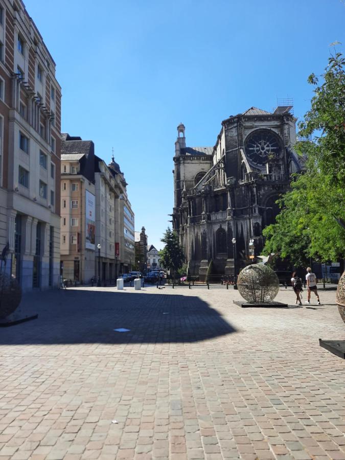 St Catherine - Sweet Home - Bxl - Studio Apartment With City View 브뤼셀 외부 사진