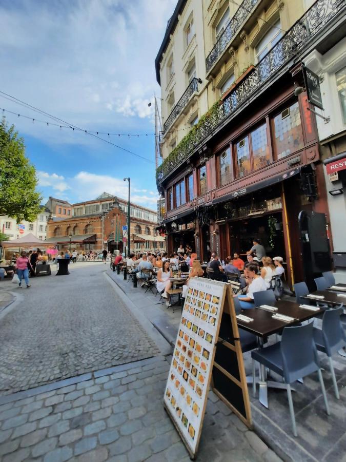 St Catherine - Sweet Home - Bxl - Studio Apartment With City View 브뤼셀 외부 사진