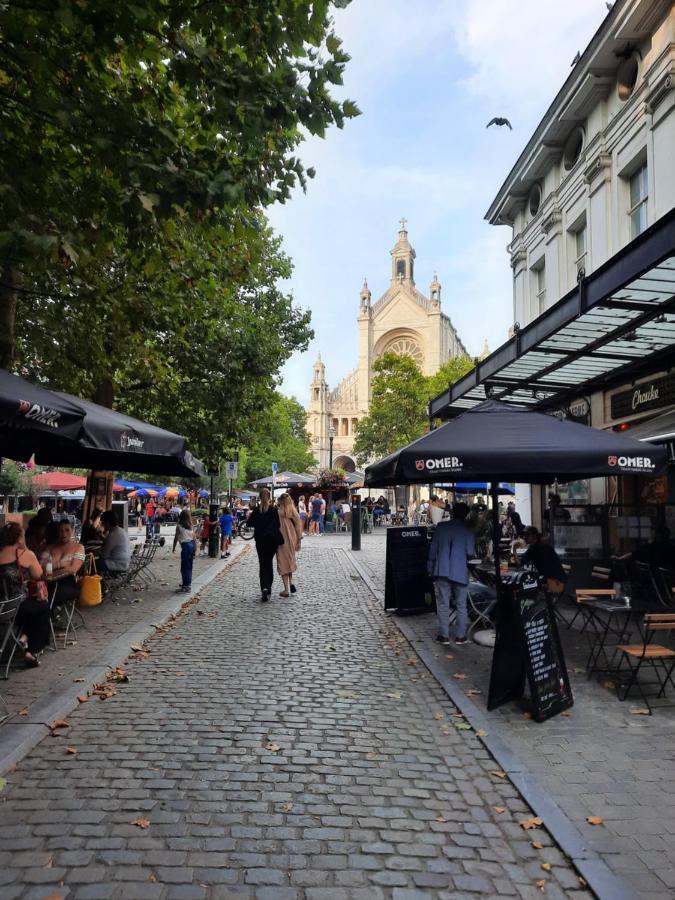 St Catherine - Sweet Home - Bxl - Studio Apartment With City View 브뤼셀 외부 사진