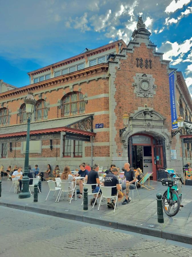 St Catherine - Sweet Home - Bxl - Studio Apartment With City View 브뤼셀 외부 사진