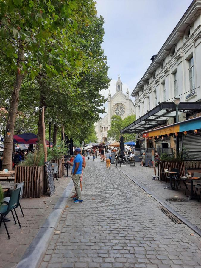 St Catherine - Sweet Home - Bxl - Studio Apartment With City View 브뤼셀 외부 사진